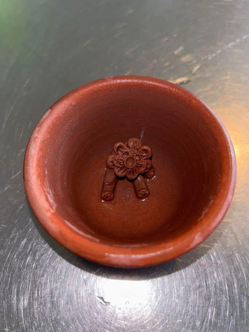 シーサーぐい呑み 4つセット も光 シーサーぐい呑み 4つセット も光